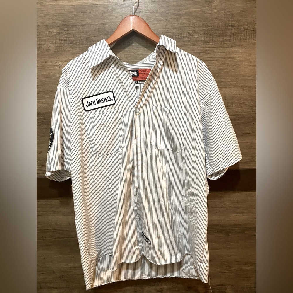 Jack Daniels throttle threads shirt.